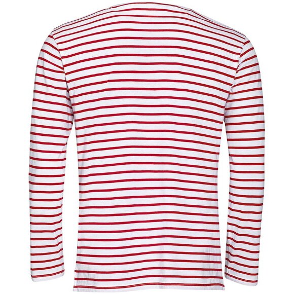 Футболка мужская Marine Men, белая с красным Футболка мужская Marine Men, белая с красным