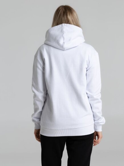 Толстовка на молнии с капюшоном Unit Siverga Heavy, белая Толстовка на молнии с капюшоном Unit Siverga Heavy, белая