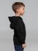 Толстовка с капюшоном детская Kirenga Kids, черная Толстовка с капюшоном детская Kirenga Kids, черная