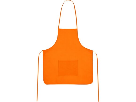 Фартук, оранжевый, плотность 80г/м2 Фартук, оранжевый, плотность 80г/м2