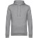 Толстовка с капюшоном унисекс BNC Inspire (Organic), серый меланж