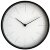 Часы настенные Lacky, белые с черным