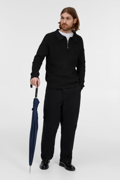 Зонт-трость Hit Golf, темно-синий