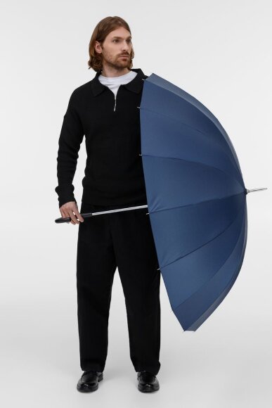 Зонт-трость Hit Golf, темно-синий