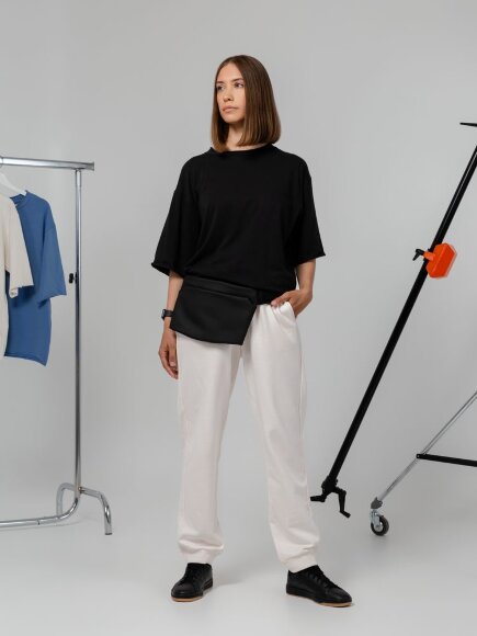 Поясная сумка Traffic, черная Поясная сумка Traffic, черная