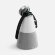 Bluetooth-колонка с беспроводной зарядкой и подсветкой Cone Sonance, серая