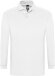 Рубашка поло мужская с длинным рукавом Winter II 210 белая