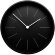 Часы настенные Berne, черные