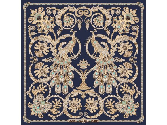 Платок Русское золотное шитьё