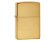 Зажигалка ZIPPO с покрытием Brushed Brass, латунь/сталь, золотистая, матовая, 38x13x57 мм