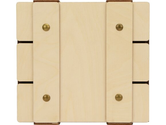 Деревянная подарочная коробка с крышкой Ларчик на бечевке Деревянная подарочная коробка с крышкой Ларчик на бечевке