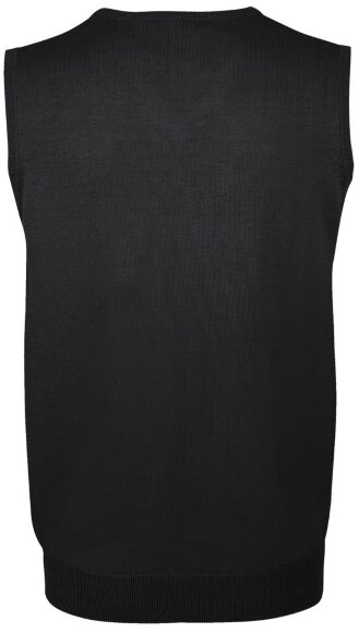 Жилет унисекс Gentlemen, черный Жилет унисекс Gentlemen, черный