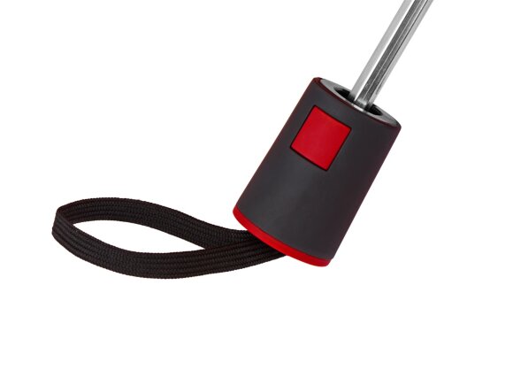 Зонт складной Irvine, полуавтоматический, 3 сложения, с чехлом, красный Зонт складной Irvine, полуавтоматический, 3 сложения, с чехлом, красный