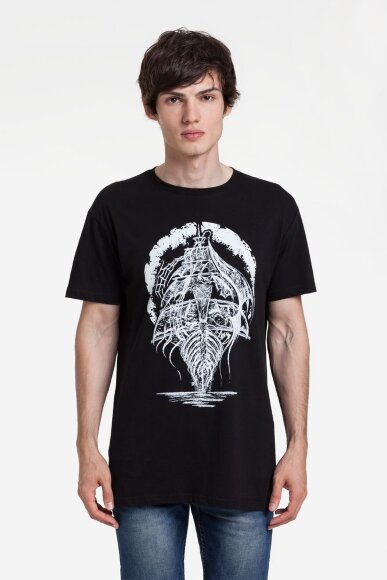 Футболка «Летучий Голландец», черная Футболка «Летучий Голландец», черная