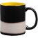 Кружка-хамелеон On Display, матовая, черная с желтым Кружка-хамелеон On Display, матовая, черная с желтым