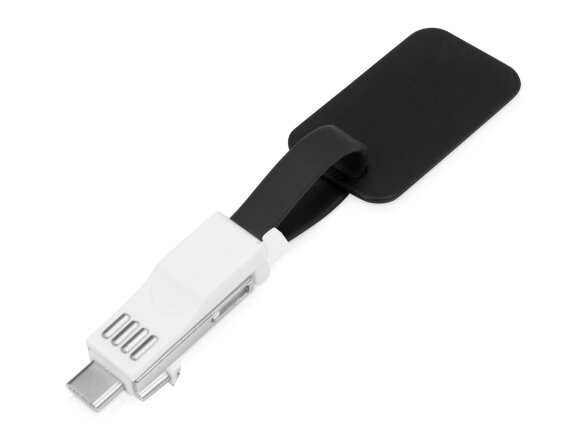 Зарядный кабель 3-в-1 Charge-it, черный Зарядный кабель 3-в-1 Charge-it, черный
