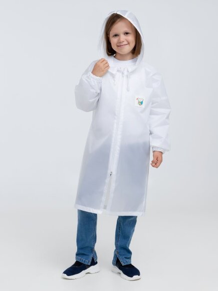 Дождевик детский Rainman Kids, белый Дождевик детский Rainman Kids, белый