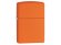 Зажигалка ZIPPO Classic с покрытием Orange Matte, латунь/сталь, оранжевая, матовая, 38x13x57 мм