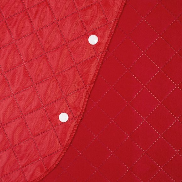 Плед-пончо для пикника SnapCoat, красный Плед-пончо для пикника SnapCoat, красный