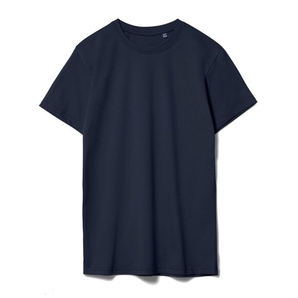 Футболка унисекс T-Bolka 160, темно-синяя Футболка унисекс T-Bolka 160, темно-синяя