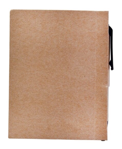 Мини-блокнот Eco Light с ручкой с черными элементами