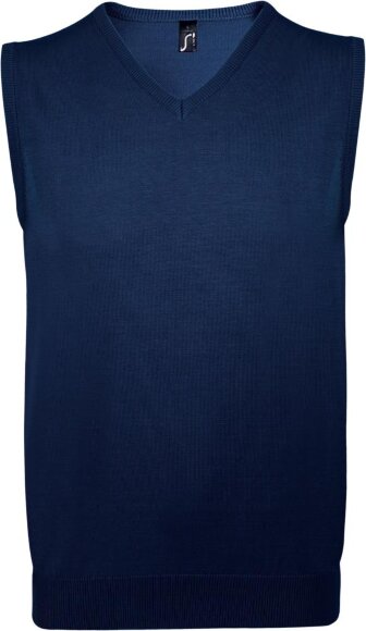 Жилет унисекс Gentlemen, темно-синий Жилет унисекс Gentlemen, темно-синий