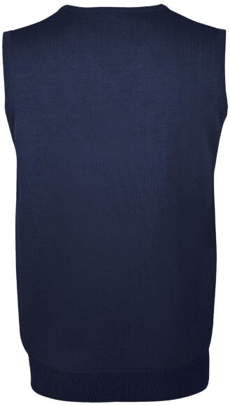 Жилет унисекс Gentlemen, темно-синий Жилет унисекс Gentlemen, темно-синий