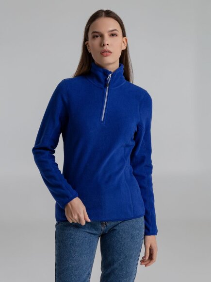 Толстовка флисовая женская Frontflip синяя Толстовка флисовая женская Frontflip синяя