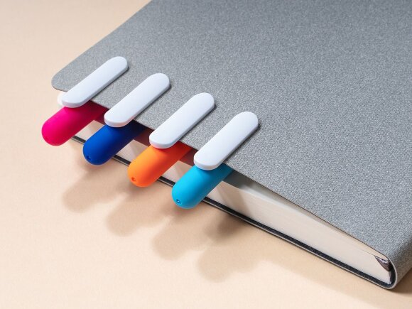Ручка шариковая Swiper Soft Touch, голубая с белым Ручка шариковая Swiper Soft Touch, голубая с белым
