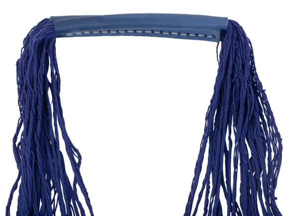 Авоська Dream L наплечная 25 литров с кожаными ручками, синий (12)