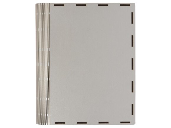 Деревянная коробка с резной крышкой Книга, L