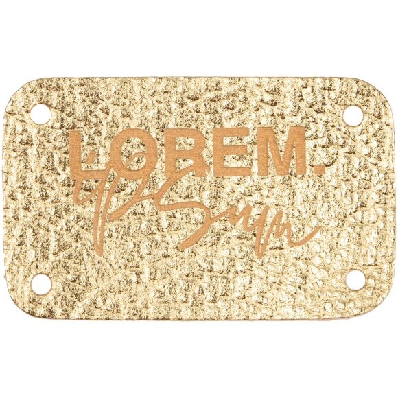 Лейбл Corolla Metal, S, золотой Лейбл Corolla Metal, S, золотой