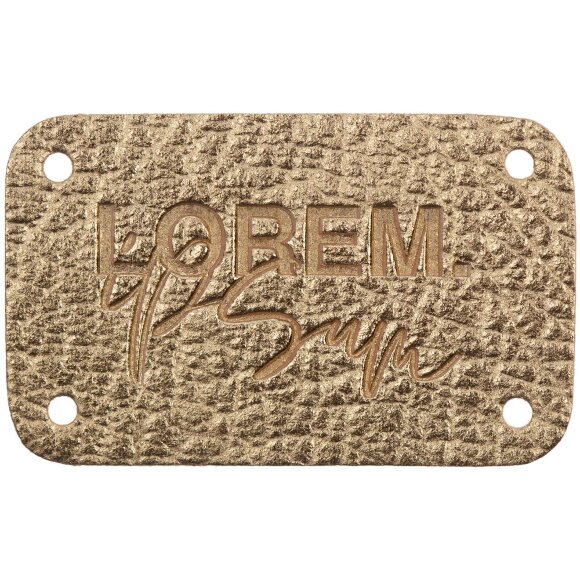 Лейбл Corolla Metal, S, золотой Лейбл Corolla Metal, S, золотой