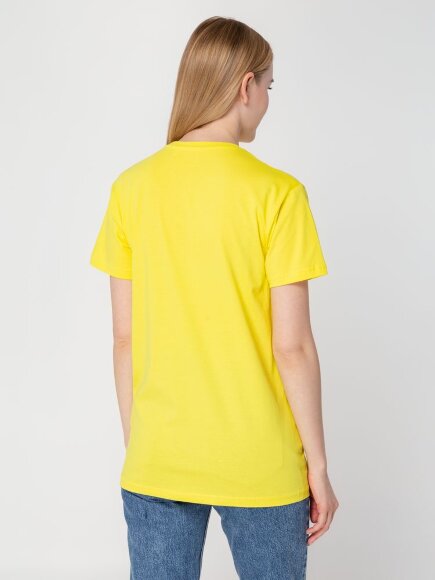Футболка унисекс T-Bolka 160, желтая Футболка унисекс T-Bolka 160, желтая