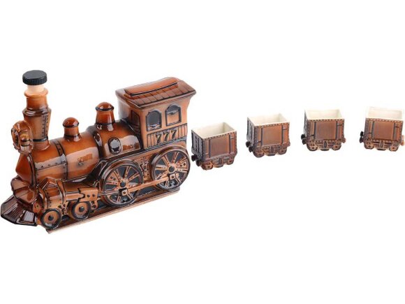 Набор для водки Железнодорожный состав Набор для водки Железнодорожный состав