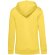 Толстовка с капюшоном женская BNC Inspire (Organic), желтая Толстовка с капюшоном женская BNC Inspire (Organic), желтая