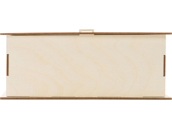 Набор бокалов для шампанского За Россию Chinelli в деревянной коробке