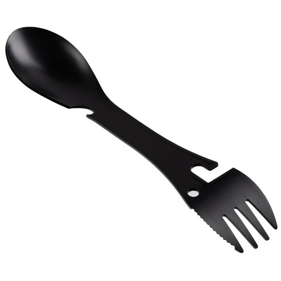 Походный столовый прибор Full Spoon, черный Походный столовый прибор Full Spoon, черный
