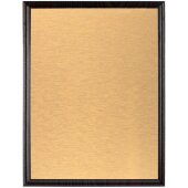 Плакетка Plaque, большая, венге с золотистой пластиной