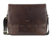 Сумка через плечо Mano Don Leon, натуральная кожа в коричневом цвете, 38 х 30 х 7 см Сумка через плечо Mano Don Leon, натуральная кожа в коричневом цвете, 38 х 30 х 7 см