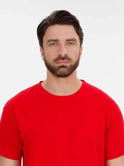 Футболка унисекс T-Bolka 180, красная