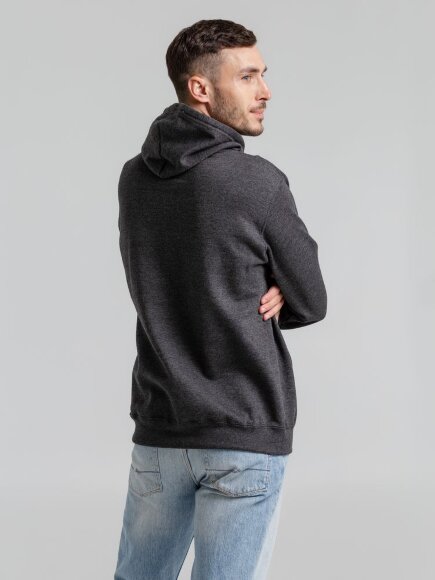 Толстовка с капюшоном Snake II черный меланж Толстовка с капюшоном Snake II черный меланж