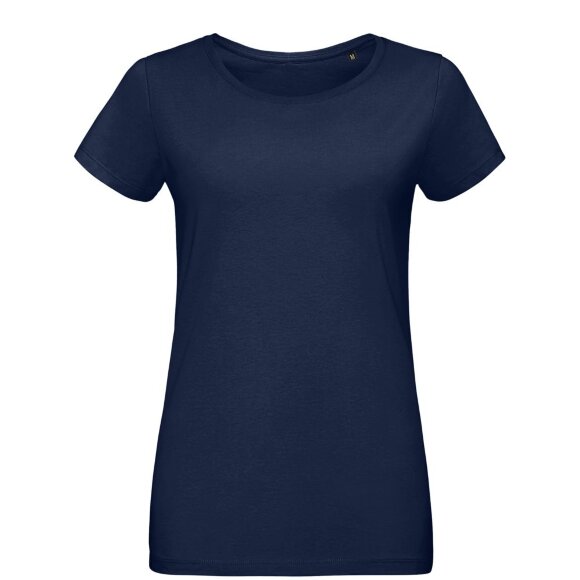 Футболка женская Martin Women, темно-синяя Футболка женская Martin Women, темно-синяя