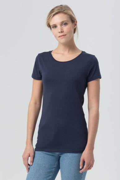 Футболка женская Martin Women, темно-синяя Футболка женская Martin Women, темно-синяя