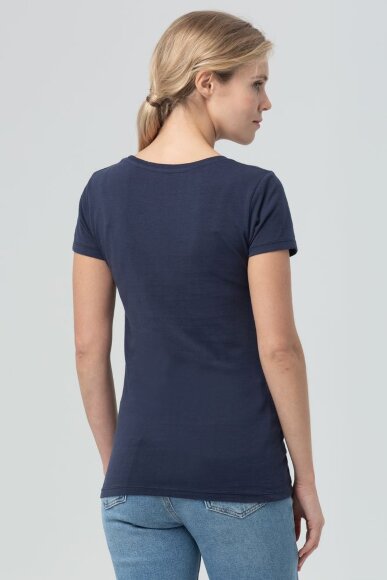 Футболка женская Martin Women, темно-синяя Футболка женская Martin Women, темно-синяя