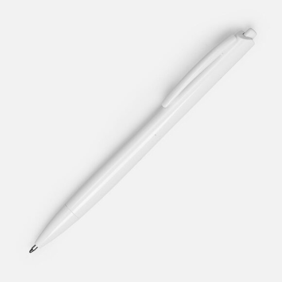 Ручка шариковая Tick, белая Ручка шариковая Tick, белая