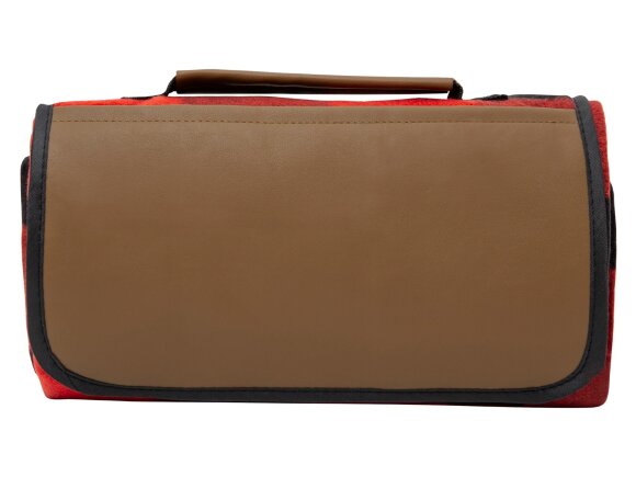 Плед для пикника Recreation, красный/черный Плед для пикника Recreation, красный/черный