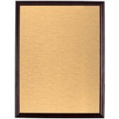 Плакетка Plaque, большая, вишня с золотистой пластиной Плакетка Plaque, большая, вишня с золотистой пластиной