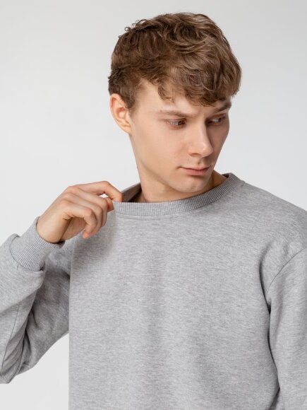 Толстовка Unit Toima Heavy, серый меланж Толстовка Unit Toima Heavy, серый меланж