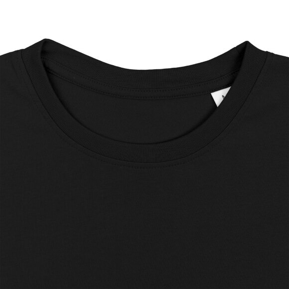 Футболка унисекс T-Bolka 180, черная Футболка унисекс T-Bolka 180, черная